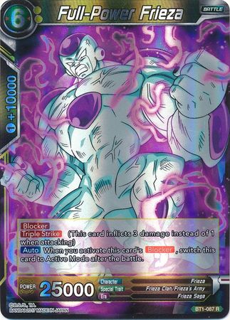 Full-Power Frieza BT1-087 R